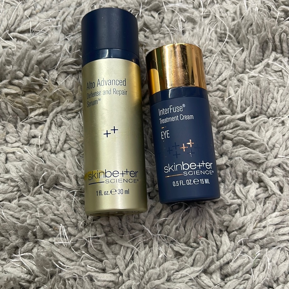 Skinbetter Science Alto Advanced and InterFuse Eye Cream